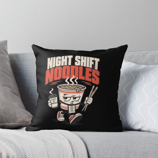 Item preview, Night Shift Noodles Ramen Late Hours designed and sold by markymaarty.
