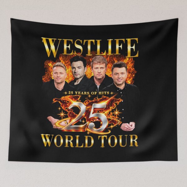 Item preview, Westlife 25th Anniversary World Tour designed and sold by sonjensenStudio.