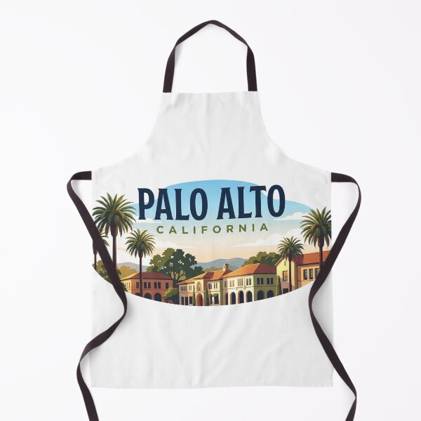 Item preview, Palo Alto California | Golden Coast City Travel Art designed and sold by Mathias Yakubu Design.