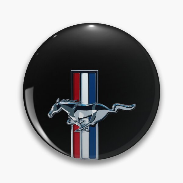 Item preview, Running Horse Emblem Red White Blue designed and sold by AgaBonami.