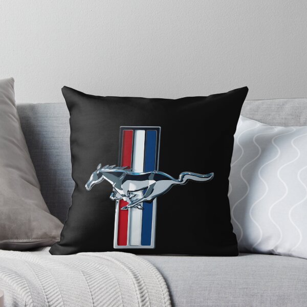 Item preview, Running Horse Emblem Red White Blue designed and sold by AgaBonami.