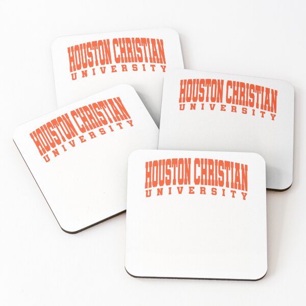 Item preview, Houston Christian University Orange Arched Text College Sports Fan Apparel designed and sold by Sendowart.