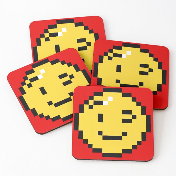 Item preview, Winking retro smiley designed and sold by ZGEIST-91.