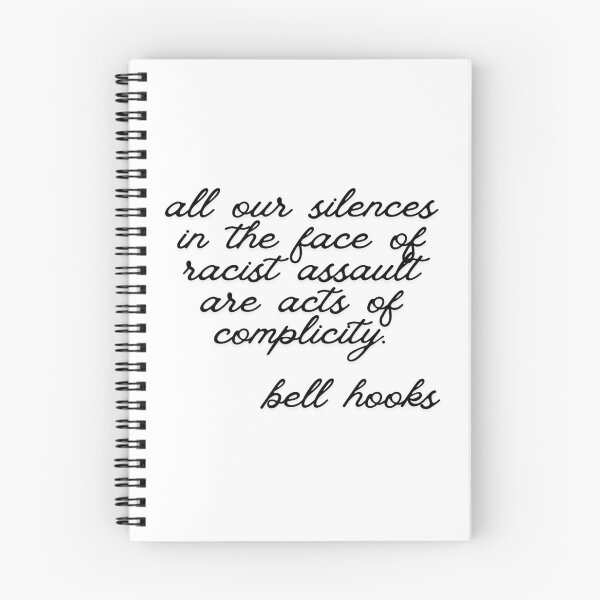 Item preview, Bell Hooks Quote on Racism designed and sold by AnimaliaStar.