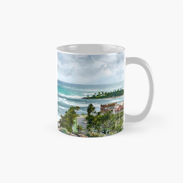 Item preview, San Juan Puerto Rico Travel Poster – Vintage Caribbean Art designed and sold by POSTERIOCREW.