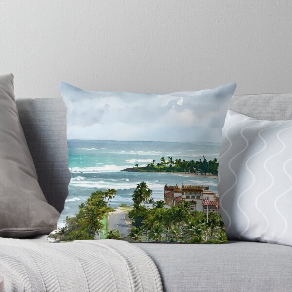 Item preview, San Juan Puerto Rico Travel Poster – Vintage Caribbean Art designed and sold by POSTERIOCREW.