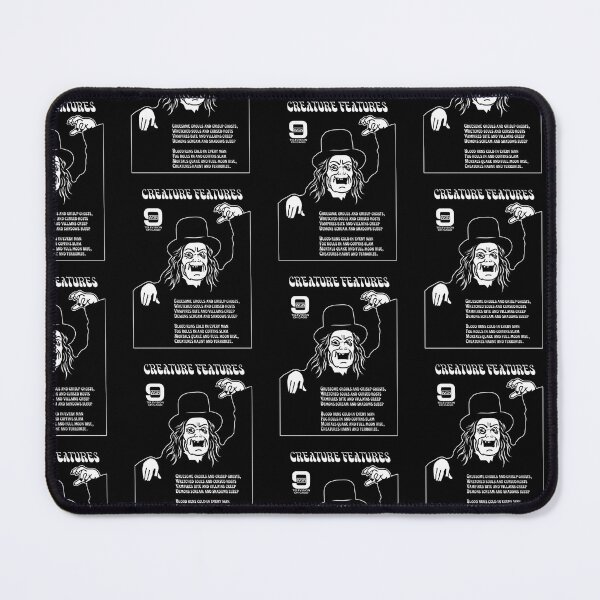 Item preview, Vintage Retro Horror Host Midnight Creature Feature Spooky Design designed and sold by luffyShop1.