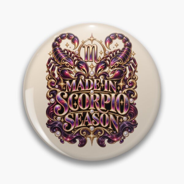 Item preview, Made in Scorpio Season – Dark Celestial Scorpions designed and sold by MetaModel Editions.