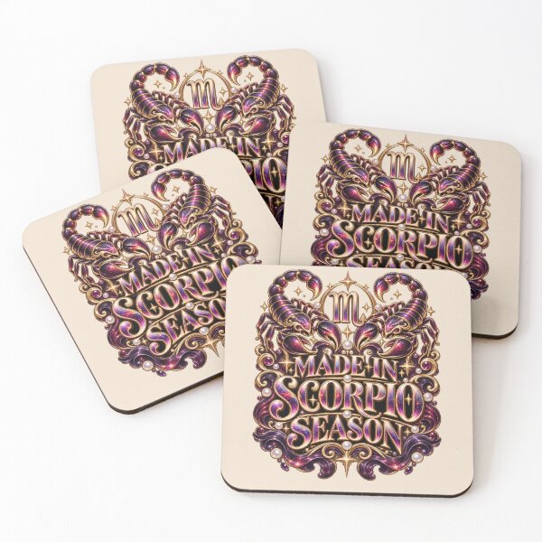 Item preview, Made in Scorpio Season – Dark Celestial Scorpions designed and sold by MetaModel Editions.