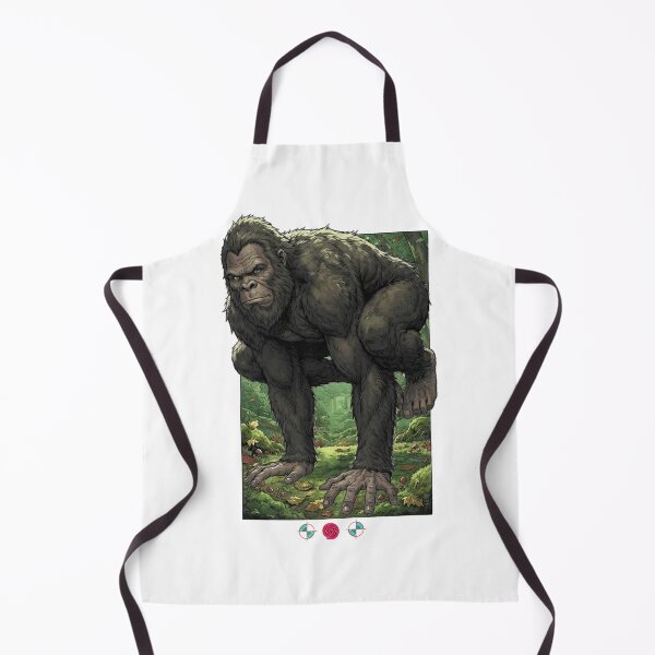 Item preview, Bigfoot Crow Pose Yoga Forest Bakasana Sasquatch Zen designed and sold by Whimsy Trail Co.