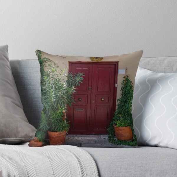Item preview, Rustic Wooden Door in Plaka Athens Greece designed and sold by NinelRo.