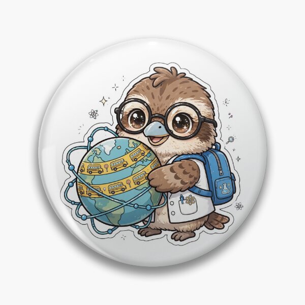 Item preview, Kookaburra Science Lab Globe School Bus designed and sold by Wildlife-Walk.