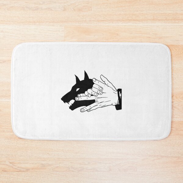 Item preview, Divine Dogs Black Jujutsu Inspired Design with Mystical Elements designed and sold by Arimi-Art.