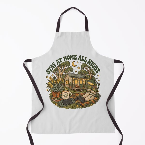 Item preview, Stay At Home All Night Cosy Gamer Homebody Aussie designed and sold by Yellowriversss.