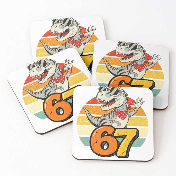Item preview, Retro Dino 67 Birthday Sunglasses designed and sold by thestiles.