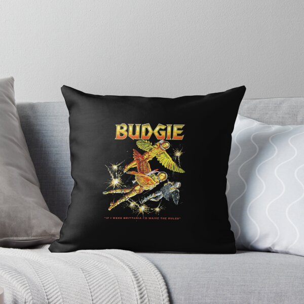 Item preview, Budgie Retro Space Wings Sci-Fi Art designed and sold by Myrtiowski.