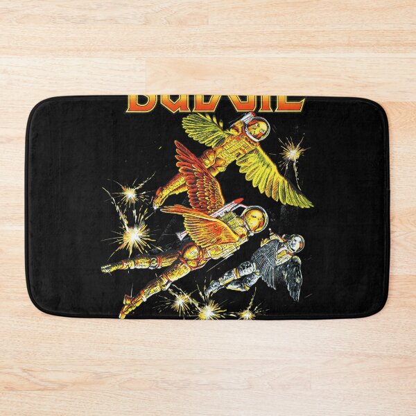 Item preview, Budgie Retro Space Wings Sci-Fi Art designed and sold by Myrtiowski.