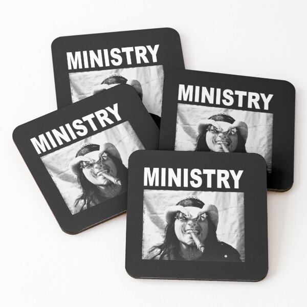 Item preview, ministry band (on black) designed and sold by Tuurlambrechts.
