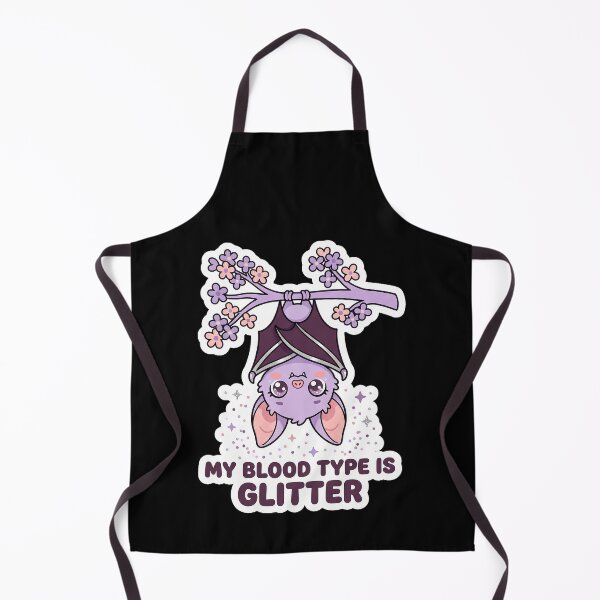Item preview, My Blood Type Is Glitter — Kawaii Pastel Bat designed and sold by TheCalmEdit.