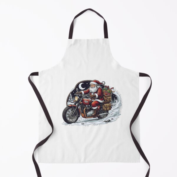 Item preview, Santa Claus on Motorcycle Funny Biker Christmas Xmas Lights designed and sold by ZANNIX.