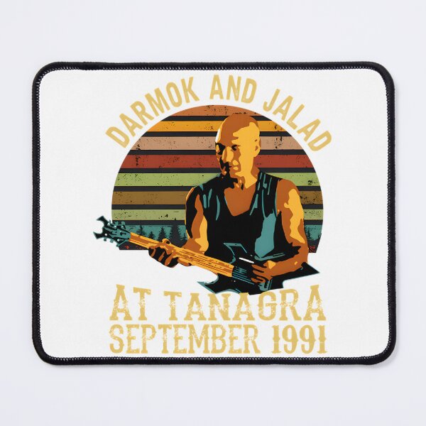 Item preview, Darmok and Jalad at Tanagra Vintage Retro Sci-Fi Illustration designed and sold by Ming Ming.