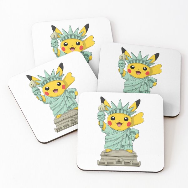 Item preview, Pikachu Disguised As The Statue Of Liberty designed and sold by Snugwrestling.