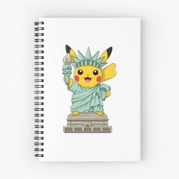 Item preview, Pikachu Disguised As The Statue Of Liberty designed and sold by Snugwrestling.