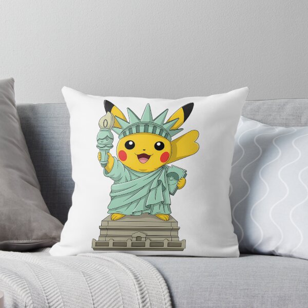 Item preview, Pikachu Disguised As The Statue Of Liberty designed and sold by Snugwrestling.