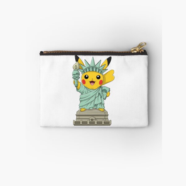 Artikelvorschau, Pikachu verkleidet als Freiheitsstatue entworfen und verkauft von Snugwrestling.