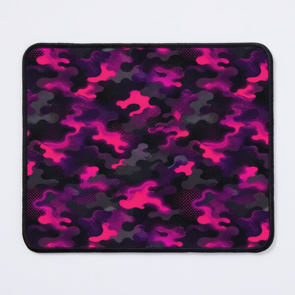Item preview, Fluorescent Pink–Purple Urban Camouflage – Seamless Pattern designed and sold by The Digital Compass.