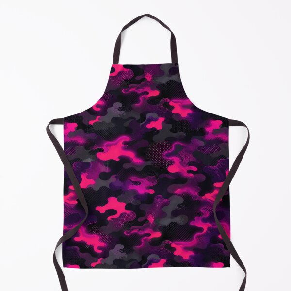 Item preview, Fluorescent Pink–Purple Urban Camouflage – Seamless Pattern designed and sold by The Digital Compass.