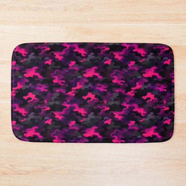 Item preview, Fluorescent Pink–Purple Urban Camouflage – Seamless Pattern designed and sold by The Digital Compass.
