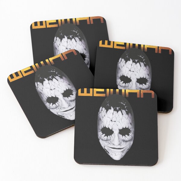 Item preview, WEIMAR Cracked Mask Dark Art Design designed and sold by Myrtiowski.