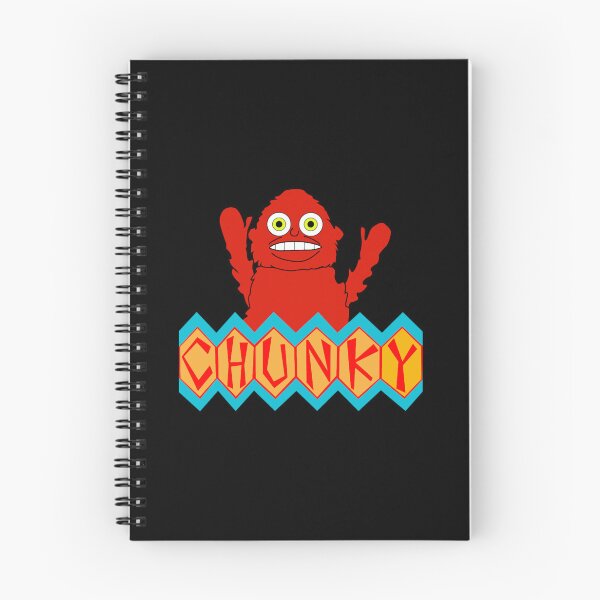 Item preview, Cute Red Monster Mascot Zigzag Block Typography Print designed and sold by MiaSteeles.