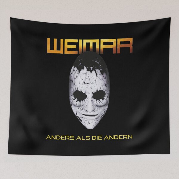 Item preview, WEIMAR Cracked Mask Dark Art Design designed and sold by Myrtiowski.