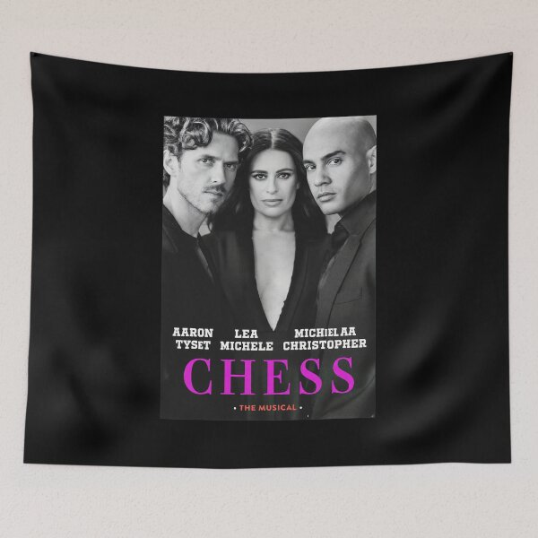 Artikelvorschau, Chess Musical Actors Lea Michele Aaron Tveit Nicholas Christopher entworfen und verkauft von Myrtiowski.