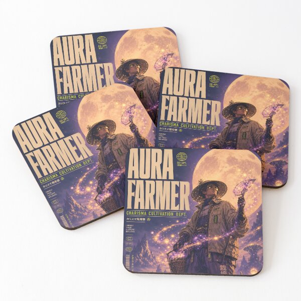 Item preview, Aura Farmer – Retro Gaming Charisma Cultivation designed and sold by Echo Trend Prints.