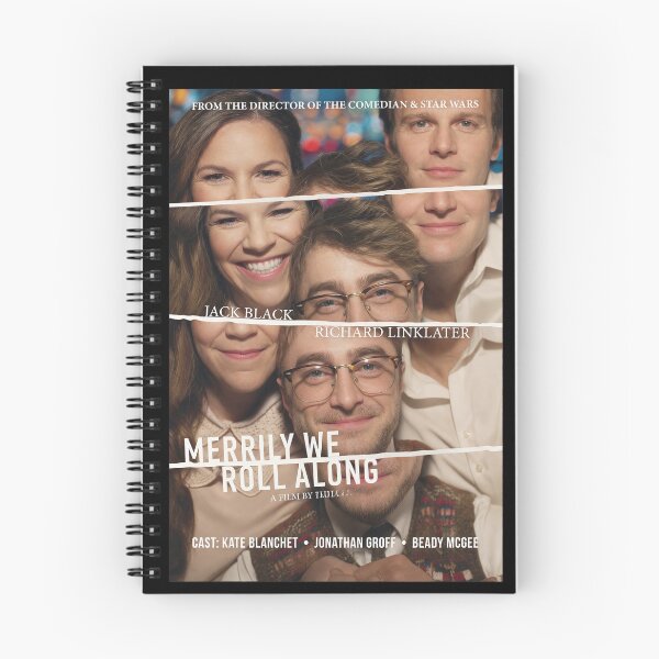 Item preview, Merrily We Roll Along Play Poster Art designed and sold by Myrtiowski.