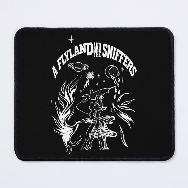 Item preview, RYL AND THE SNIFFER Cosmic Dance Retro Illustration designed and sold by Myrtiowski.