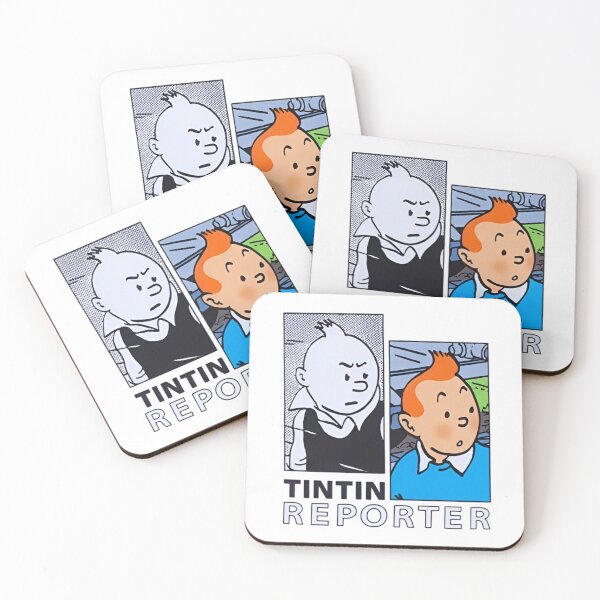 Artikelvorschau, Tim-und-Struppi-Reporter – Vintage-Comic-Kunst entworfen und verkauft von Bomebomst.