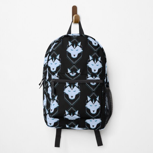 Item preview, Blue Husky Wolf Dog Minimalist Logo Design for Animal Lovers designed and sold by rumantd.