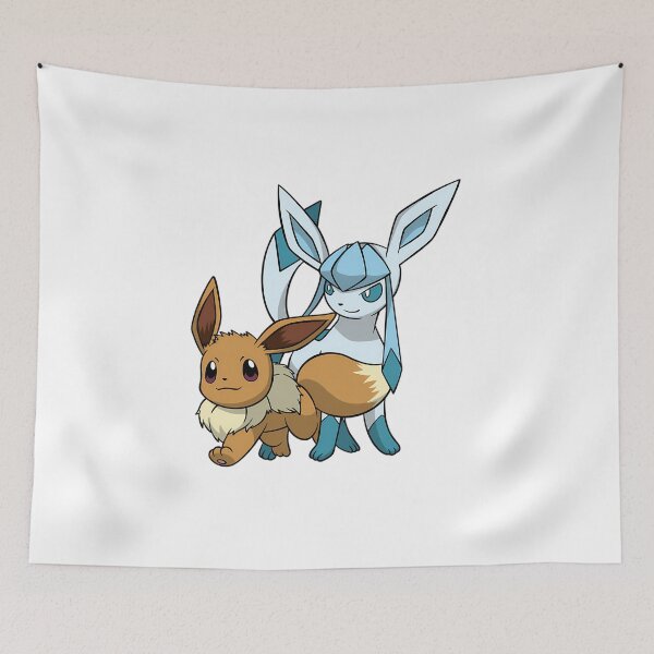 Item preview, Eevee & Glaceon designed and sold by Snugwrestling.