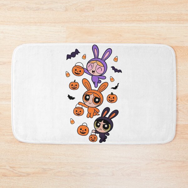 Aperçu de l'œuvre Powerpuff Girls Halloween Bunny Costumes Spooky Trick Or Treat créée et vendue par NAPIPIPIarts.