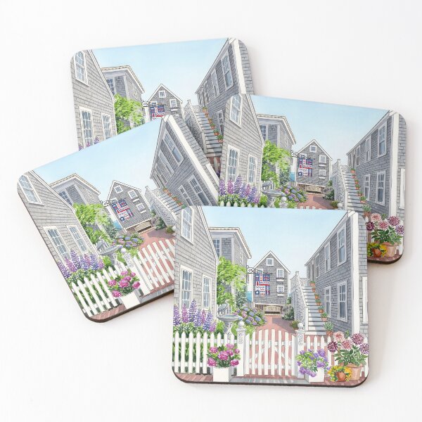 Item preview, Cape Cod Massachusetts Watercolor Travel Print – Coastal Americana designed and sold by POSTERIOCREW.