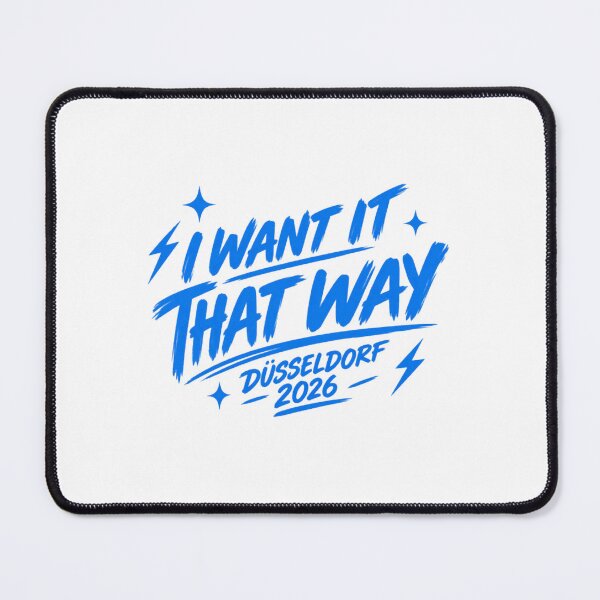 Item preview, I Want It That Way Düsseldorf 2026 designed and sold by ReyeGonzales.