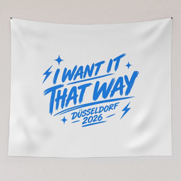 Item preview, I Want It That Way Düsseldorf 2026 designed and sold by ReyeGonzales.