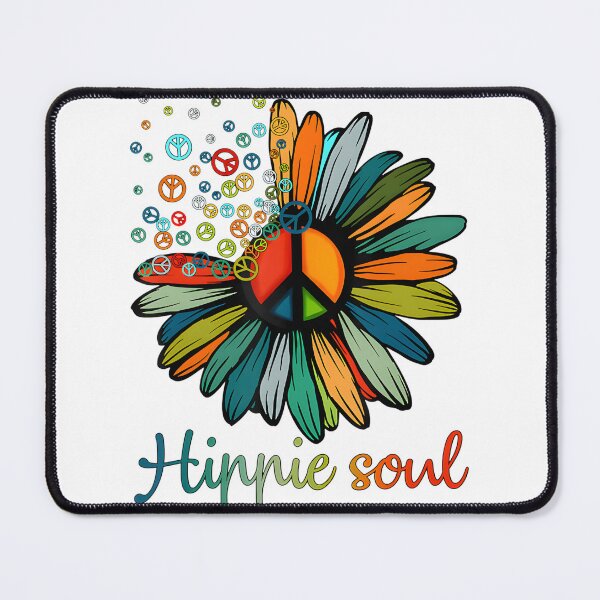 Item preview, Daisy Peace Sign Hippie Soul Flower Design for Bohemian Flower Lovers designed and sold by CAROLINE MARTINS.