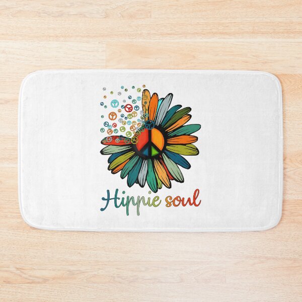 Item preview, Daisy Peace Sign Hippie Soul Flower Design for Bohemian Flower Lovers designed and sold by CAROLINE MARTINS.