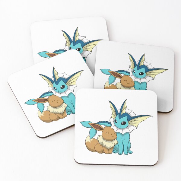 Item preview, Eevee & Vaporeon designed and sold by Snugwrestling.