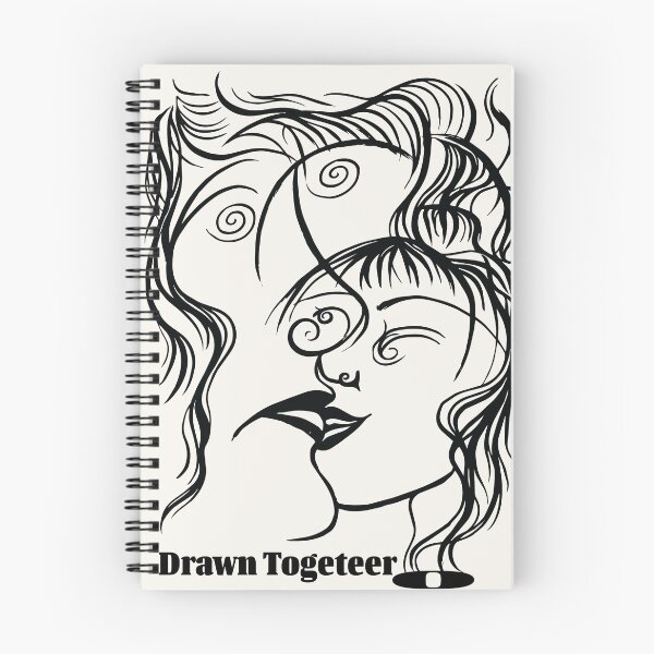 Item preview, Drawn Togeteer - Line Art Faces designed and sold by photossmirnov.